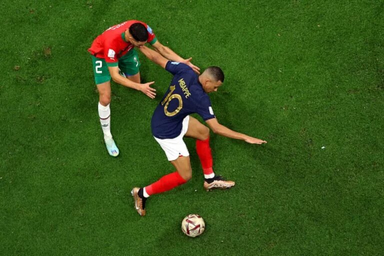 Kylian Mbappe, part of the France player ratings