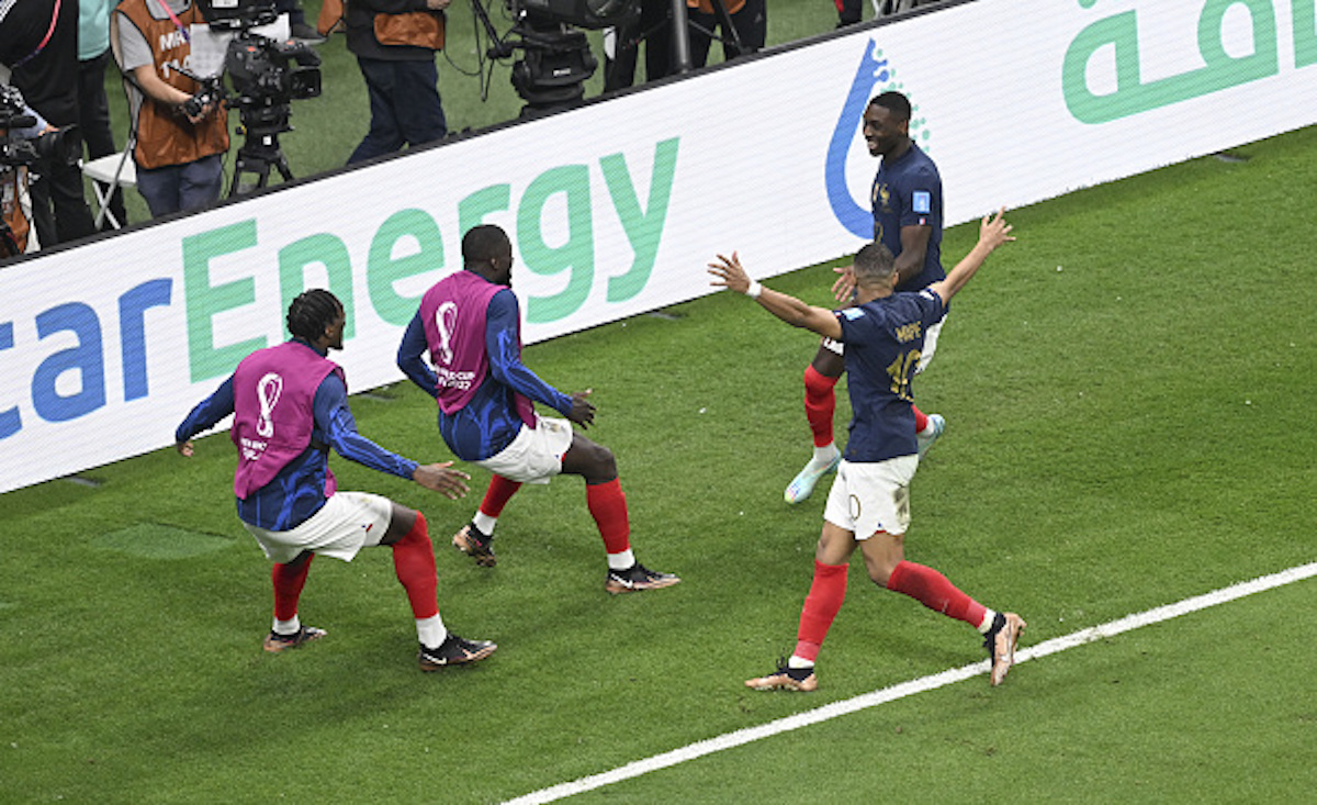 Argentina vs France predictions - France celebrating