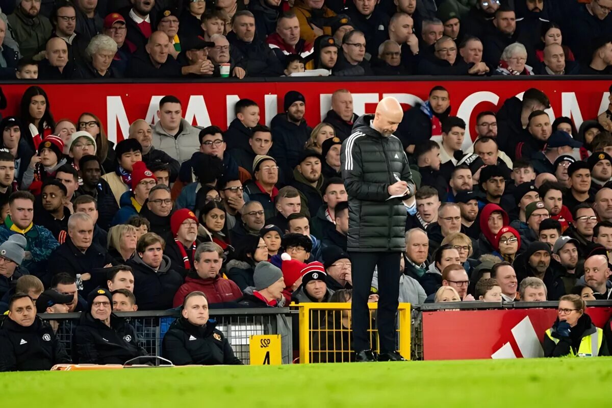Erik ten Hag at Old Trafford