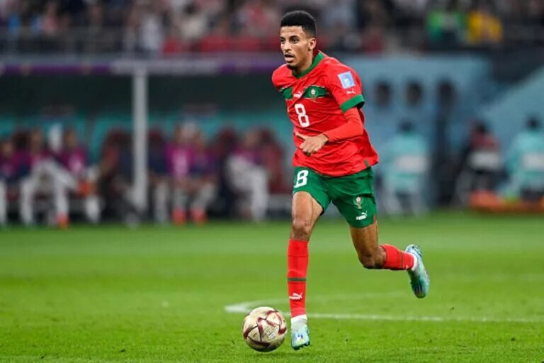 Azzedine Ounahi Leeds United move looks likely, the player pictured here in the World Cup