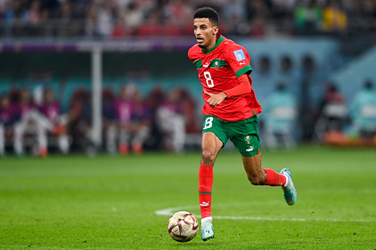 Azzedine Ounahi Leeds United move looks likely, the player pictured here in the World Cup