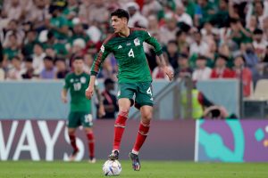Edson Alvarez, Chelsea target, playing for Mexico