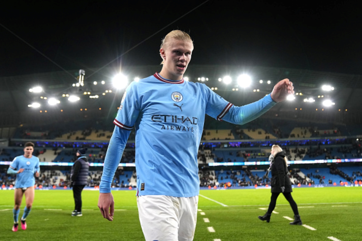 Manchester City's Erling Haaland Is Predicted Not to Be in Manchester City's Predicted Lineup Versus Wolves