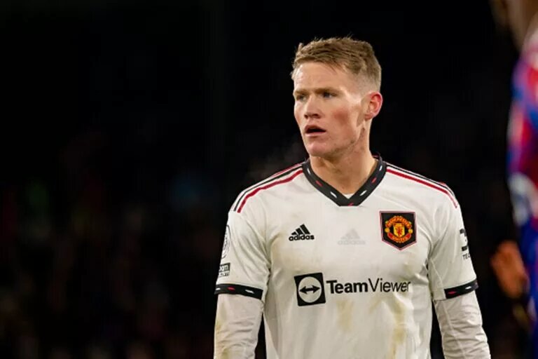 Scott McTominay on he field