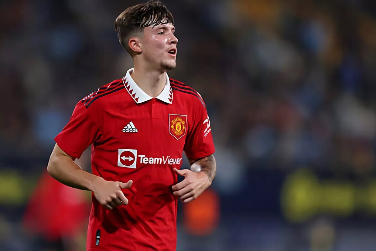 Manchester United striker Charlie McNeill debuts v Real Sociedad