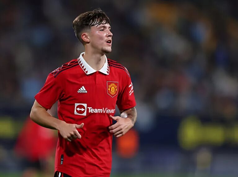 Manchester United striker Charlie McNeill debuts v Real Sociedad