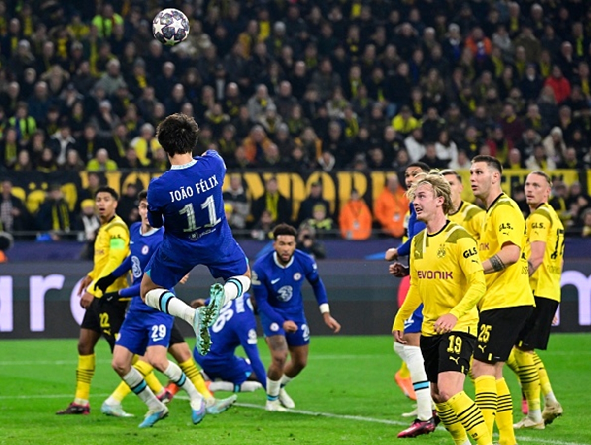 Chelsea predicted lineup - Joao Felix rises to head the ball against Borussia Dortmund