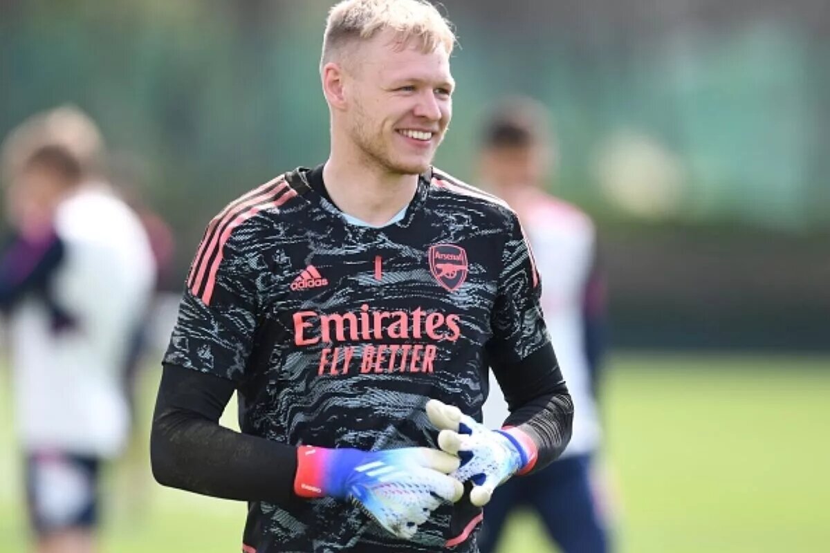 Arsenal’s Aaron Ramsdale Getting Ready for the Next Game - Arsenal No Margin for Error for Premier League Title