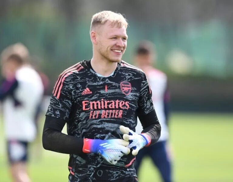Arsenal’s Aaron Ramsdale Getting Ready for the Next Game - Arsenal No Margin for Error for Premier League Title