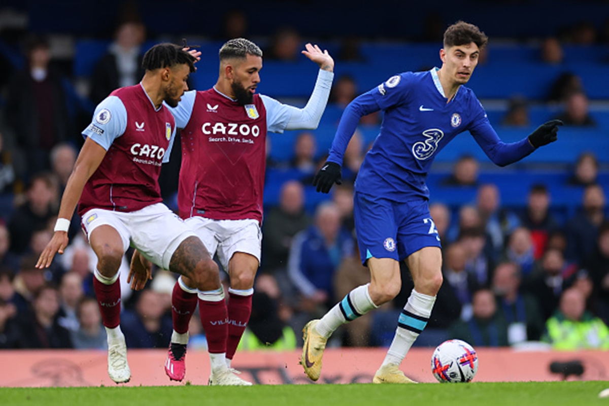 Chelsea predicted lineup - Kai Havertz evades two Aston Villa defenders