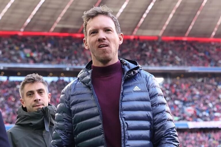 Julian Nagelsmann after a match