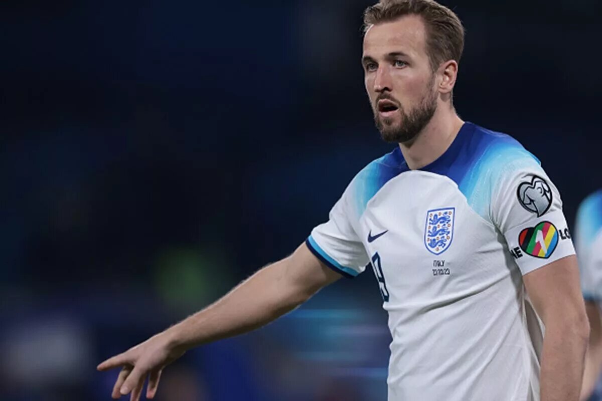Tottenham Predicted lineup - image of Harry Kane playing for England