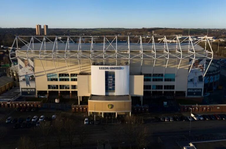Elland Road Stadium, home of Leeds United