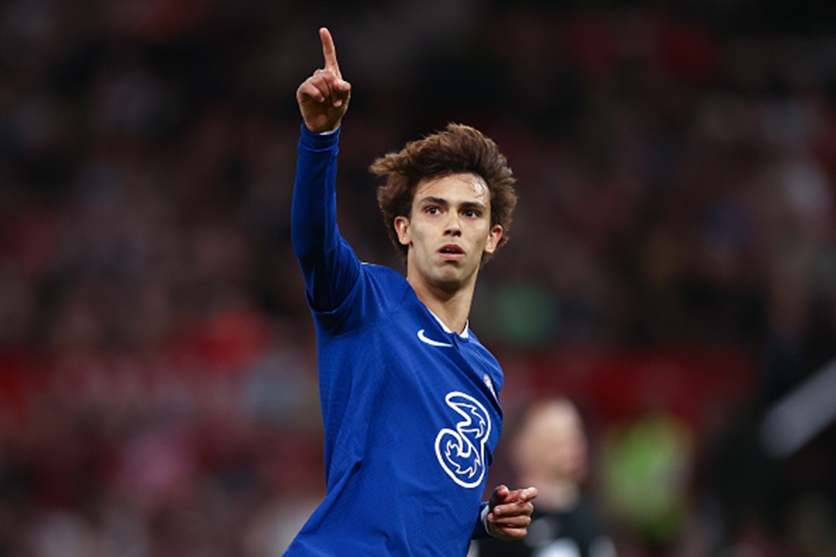 Joao Felix celebrates goal