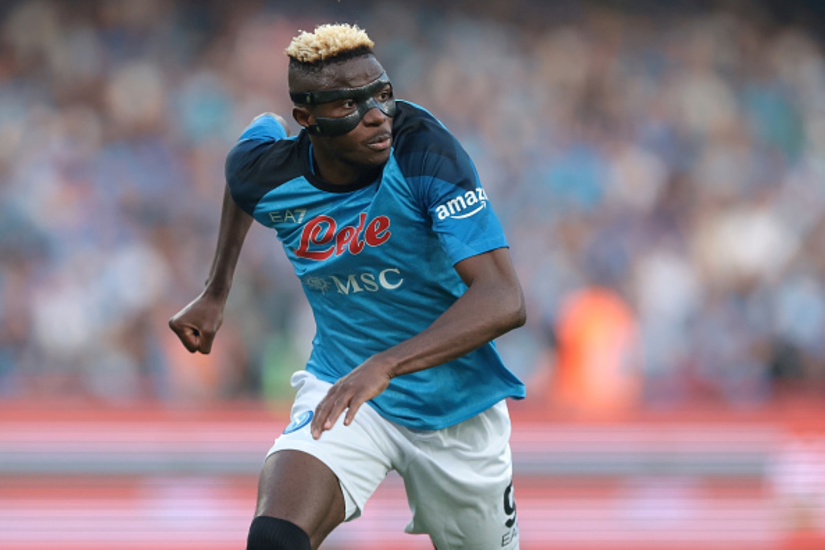 Napoli's Victor Osimhen is reportedly a summer transfer target for Chelsea