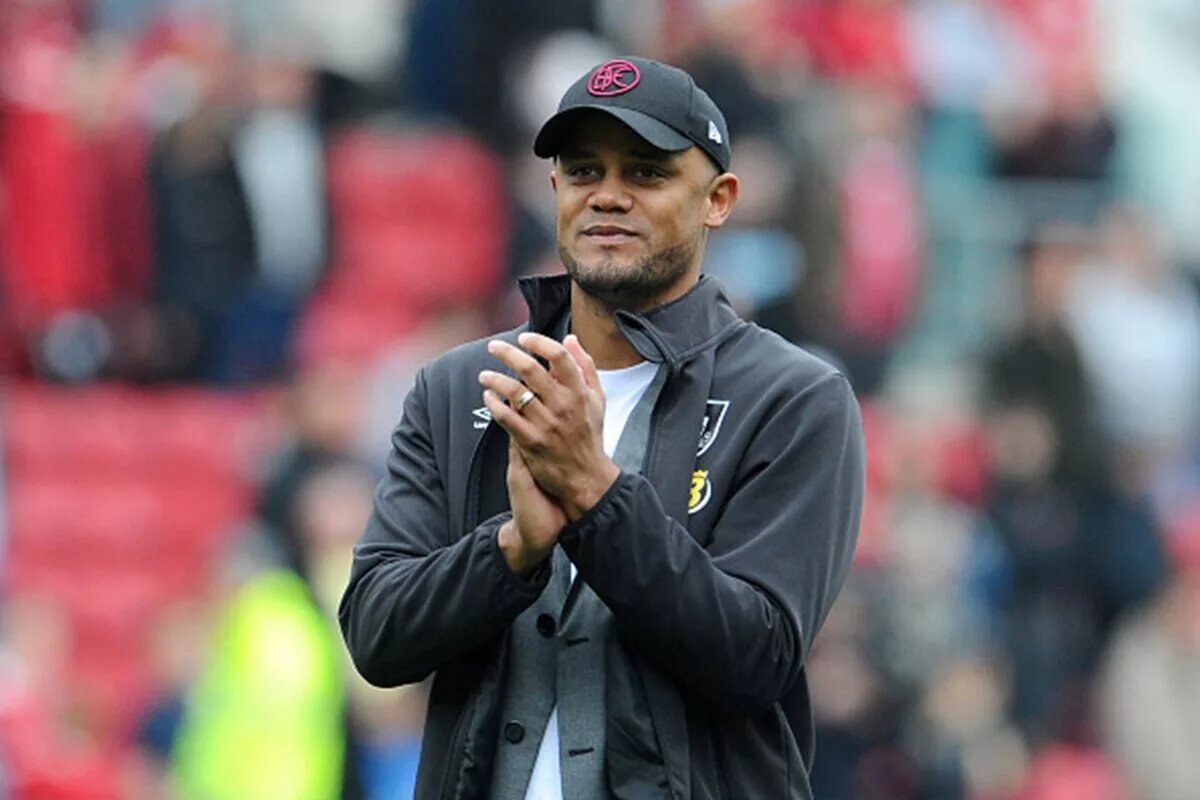 Vincent Kompany celebrates - how well will he do with Burnley in the Premier League?