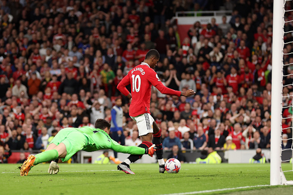 Marcus Rashford scores against Chelsea - He is part of our Manchester United predicted lineup