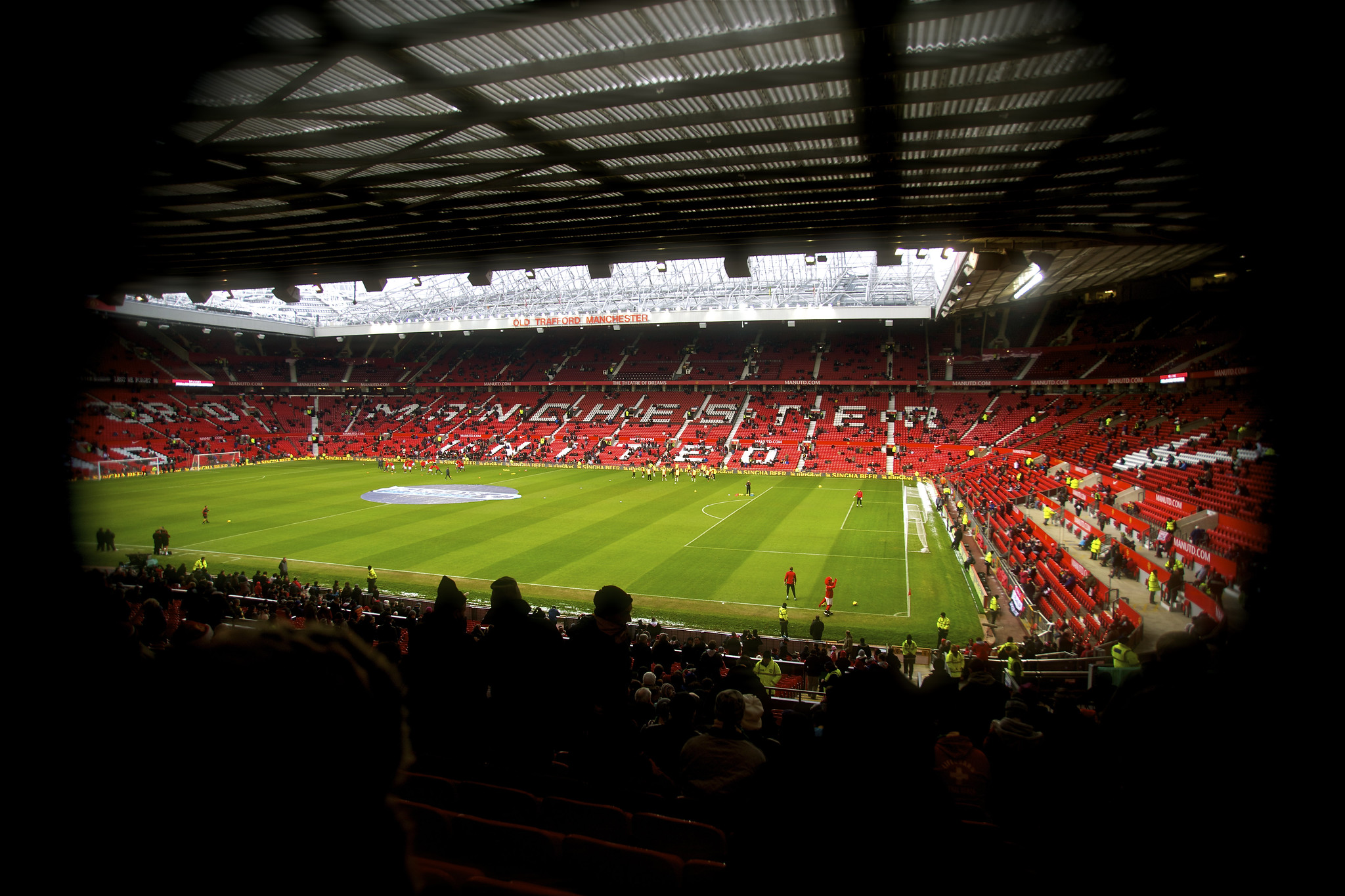 Old Trafford General View Manchester United - Harry Maguire