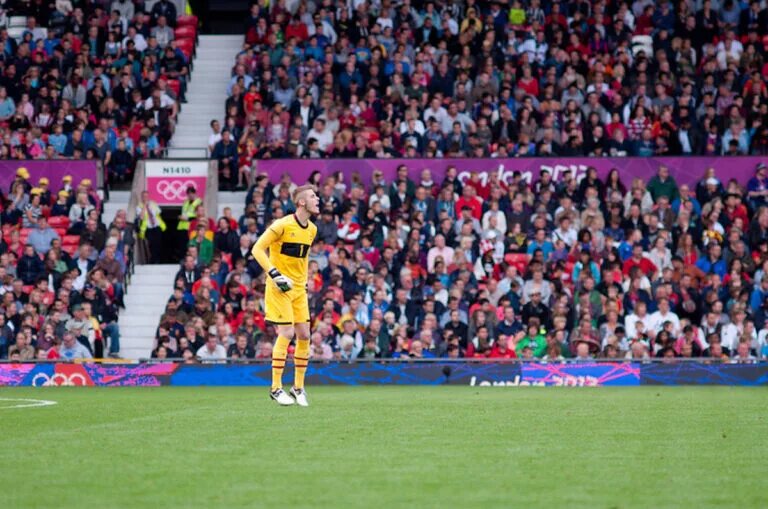 David de Gea at the 2012 Olympics