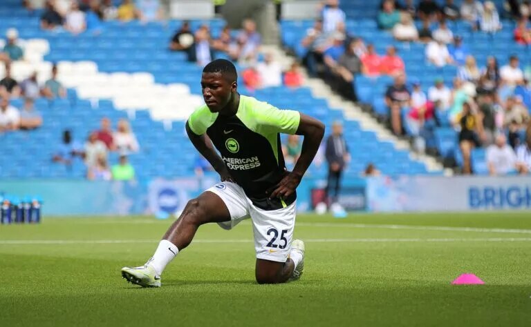 Moises Caicedo, Brighton and Hove Albion vs RCD Espanyol preseason game on 30 July 2022
