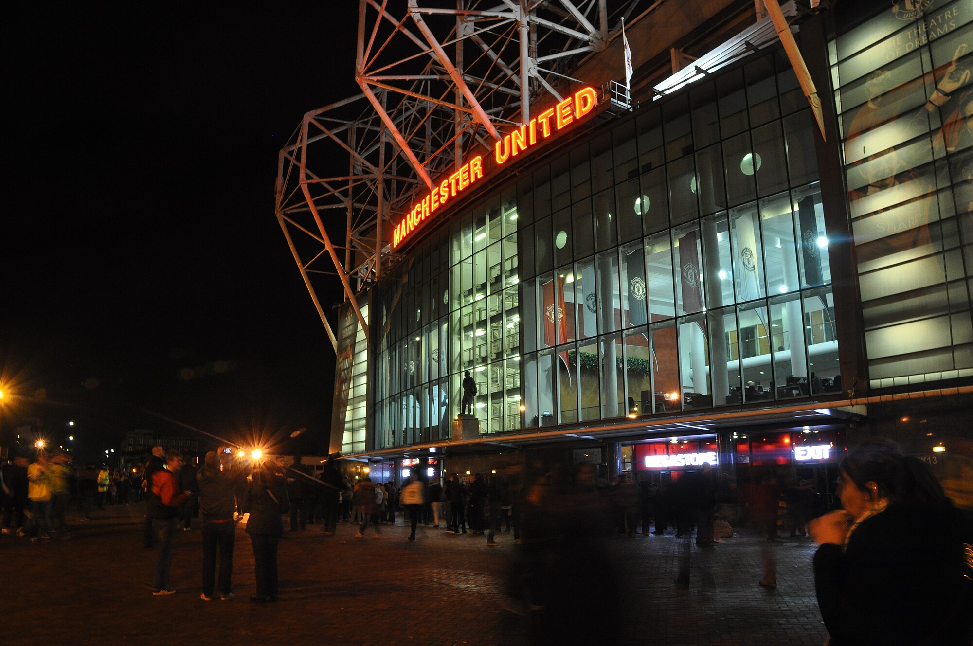 Old Trafford, home of Manchester United Declan Rice