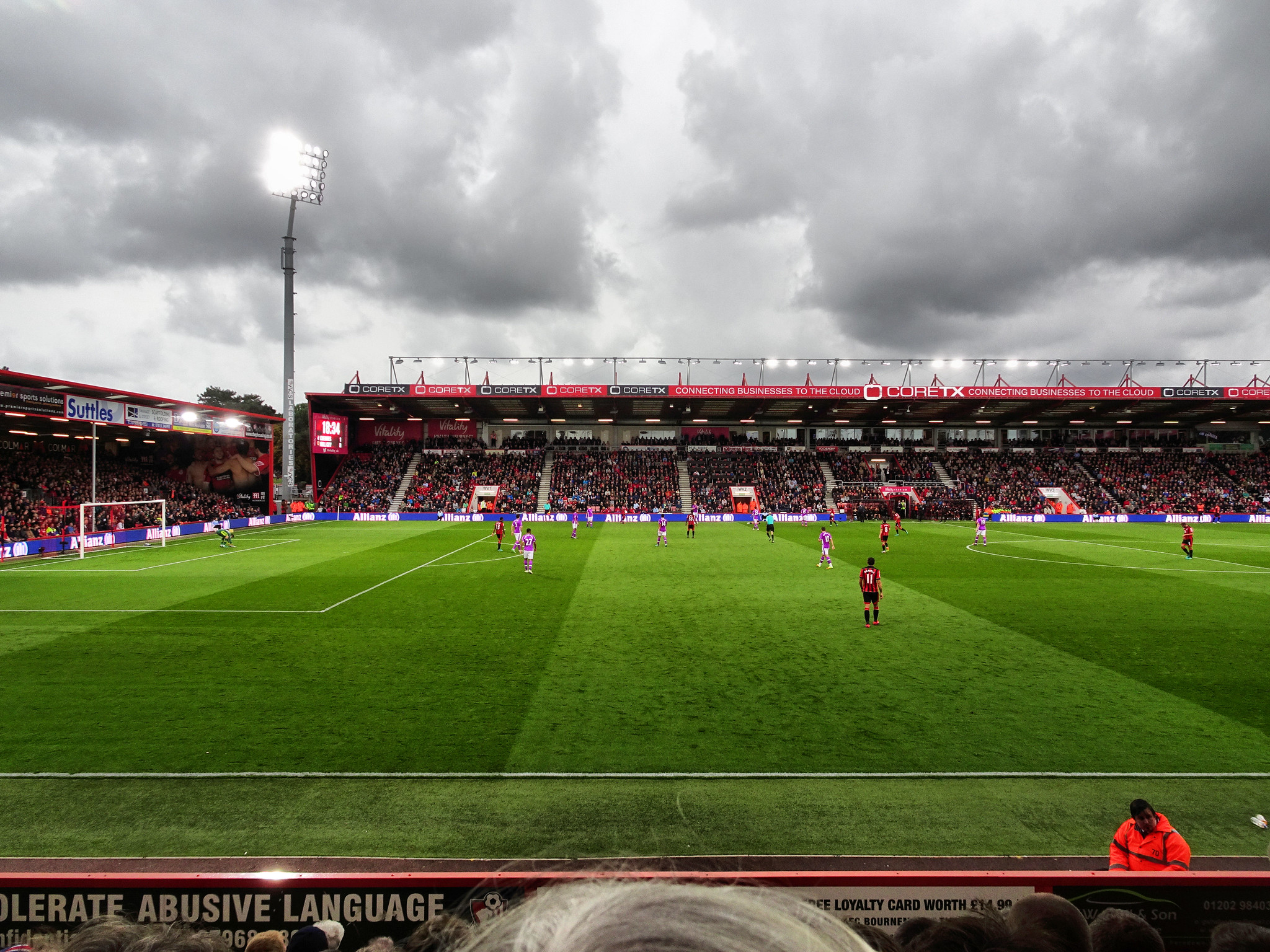 AFC Bournemouth Dean Court Vitality Stadium General View - Andrei Radu
