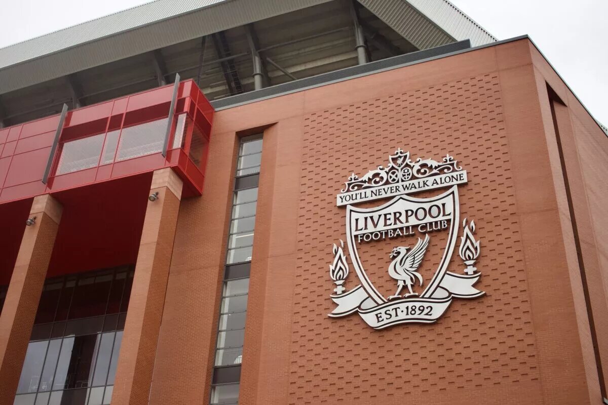 Anfield main stand, Liverpool