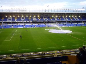 View of stand at Goodison Park -Everton Predicted Lineup