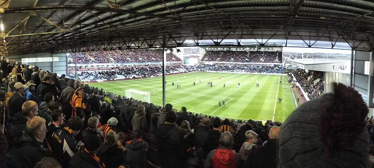 Turf Moor image from the stands