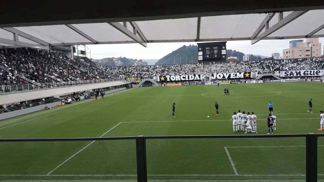 Image from Santos match