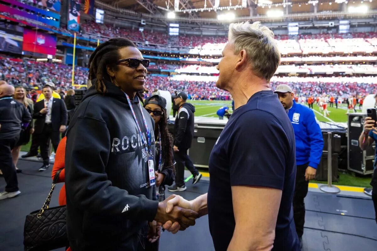 Jay Z at Super Bowl LVII