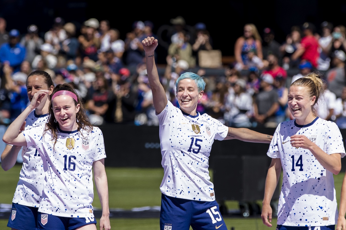 Soccer: 2023 FIFA Women's World Cup Send Off-Wales as USWNT Looks to Become the GOATs