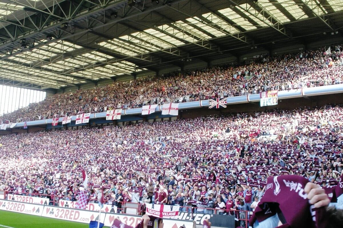 Villa Park, home of Aston Villa.