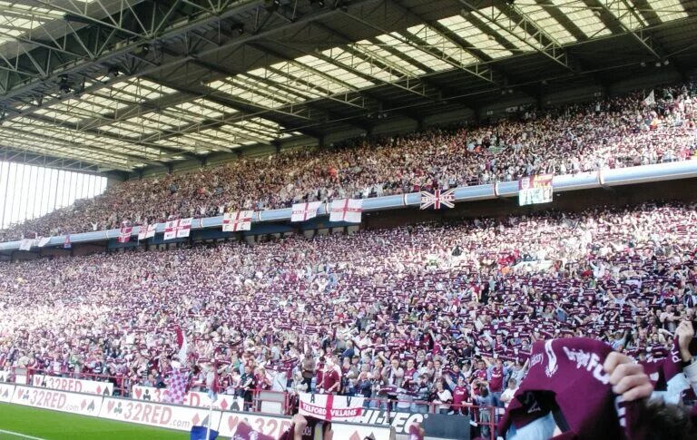 Villa Park, home of Aston Villa.