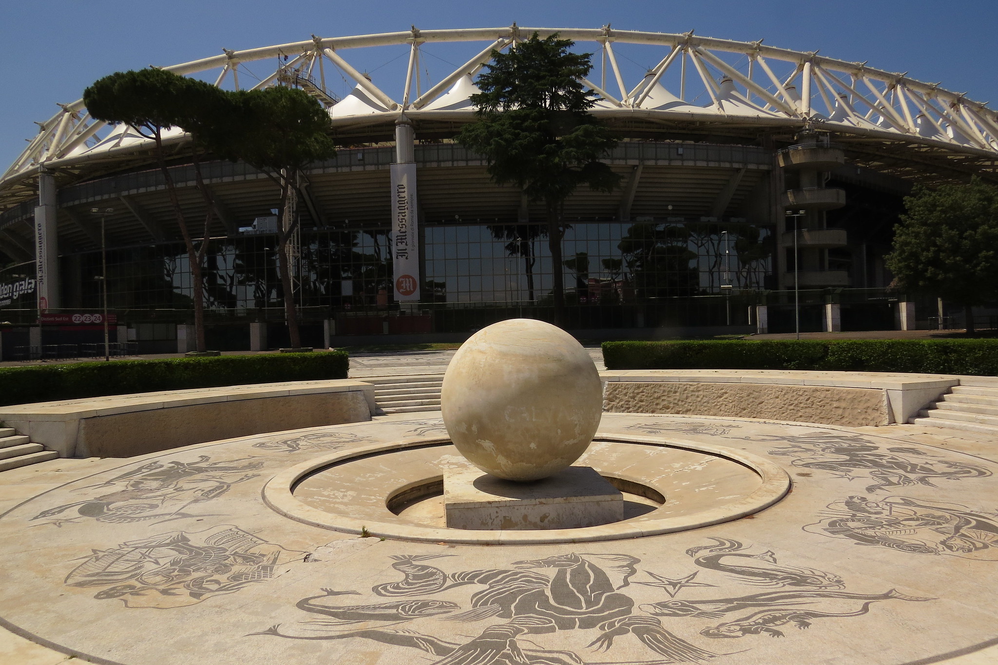 Stadio Olimpico di Roma - also home of Lazio, and could be the home of Sergej Milinkovic-Savic
