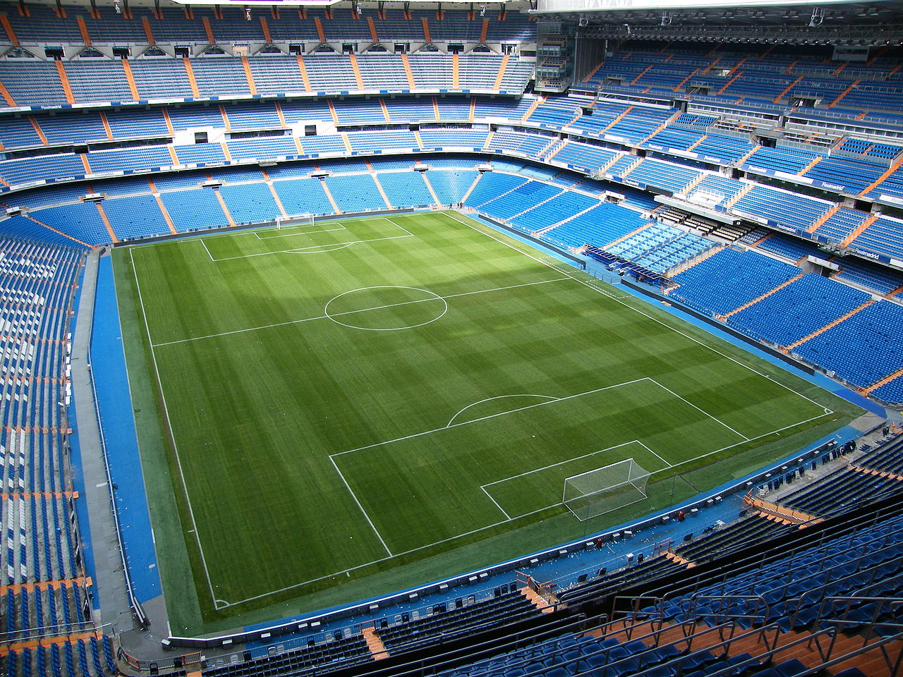 Real Madrid's Stadium - Campo del Santiago Bernabeu