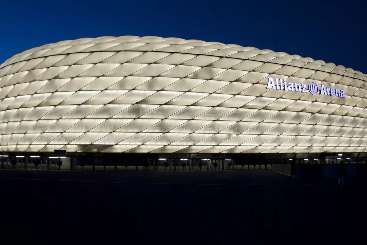 Allianz Arena, home of Bayern Munich