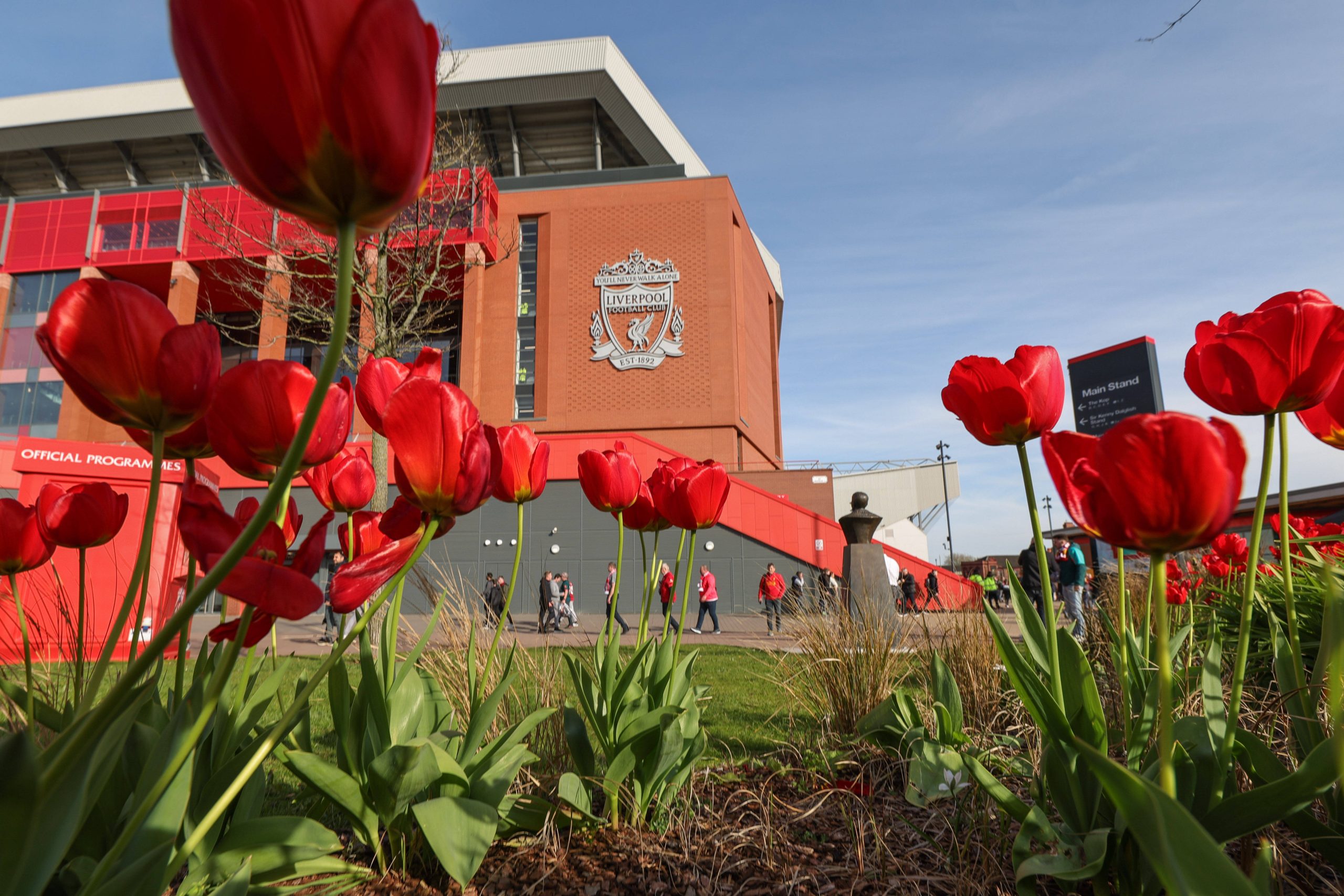 Anfield, outside view