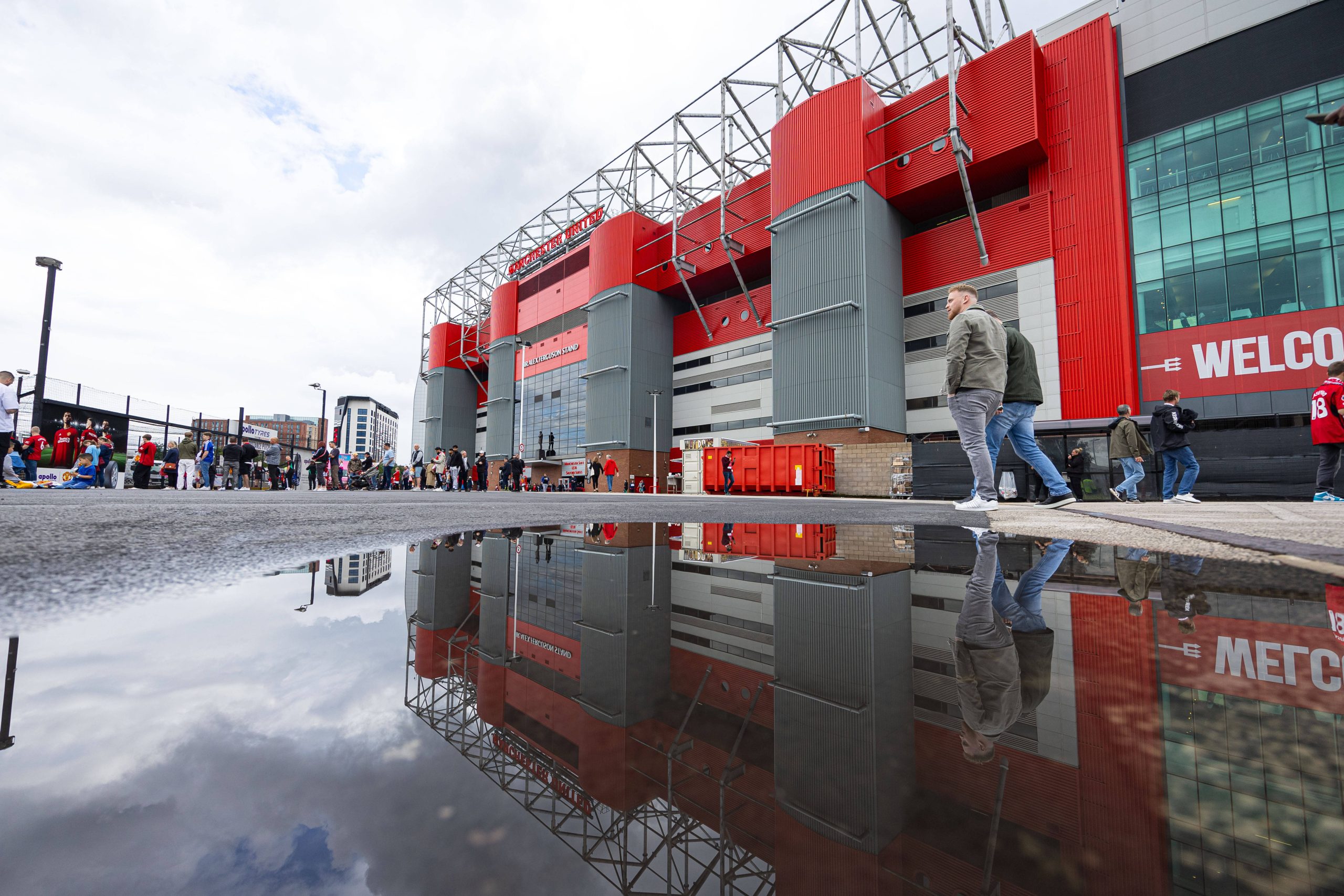Image of Old Trafford's exterior