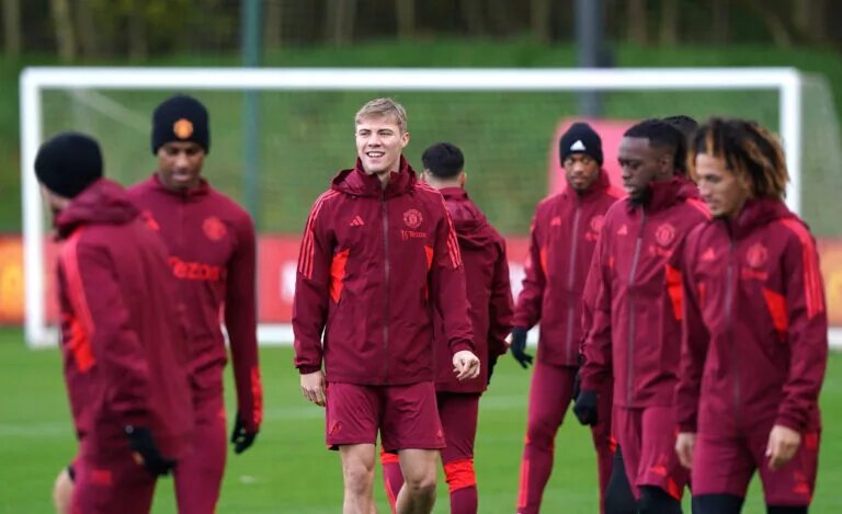 Manchester United training ahead of FC Copenhagen tie- Predicted Lineup and Team News