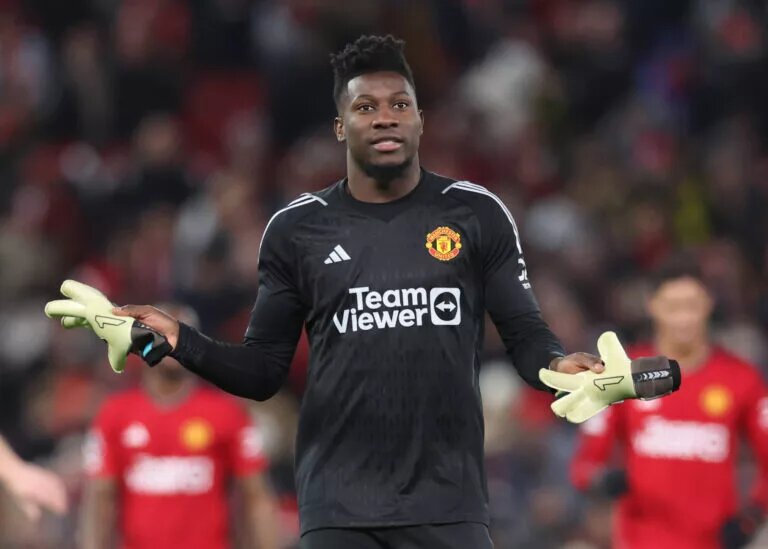Manchester United's Andre Onana, Now called up for AFCON by Cameroon