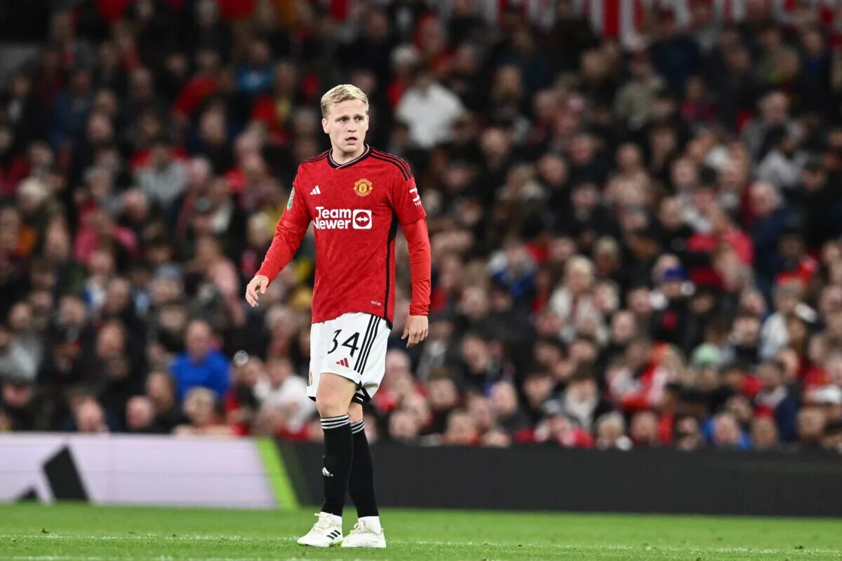 Eintracht Frankfurt and Girona showing interest in Manchester United midfielder Donny van de Beek.