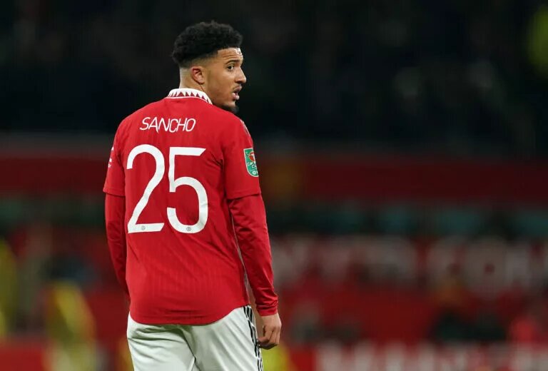 Manchester United's Jadon Sancho is set to join Borussia Dortmund on loan