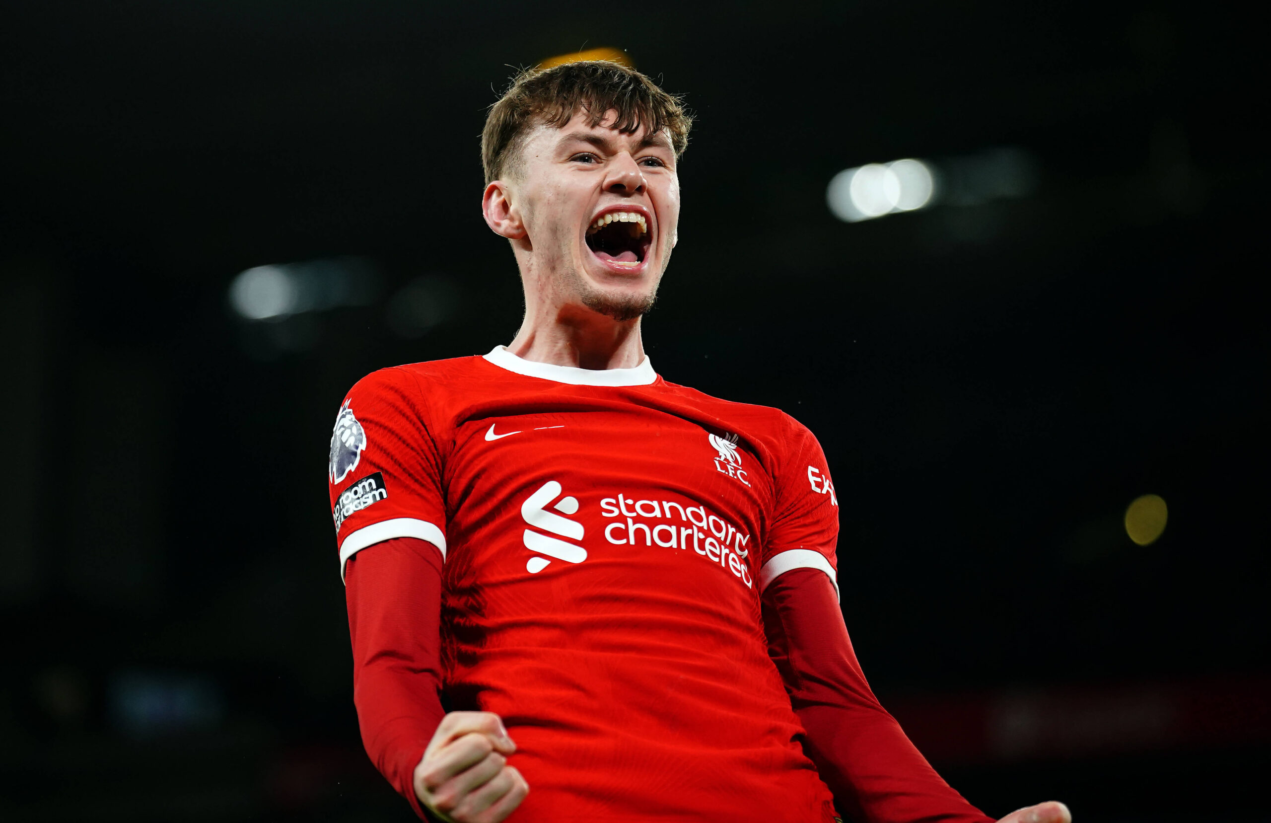 Liverpool's Conor Bradley stood out against Chelsea at Anfield