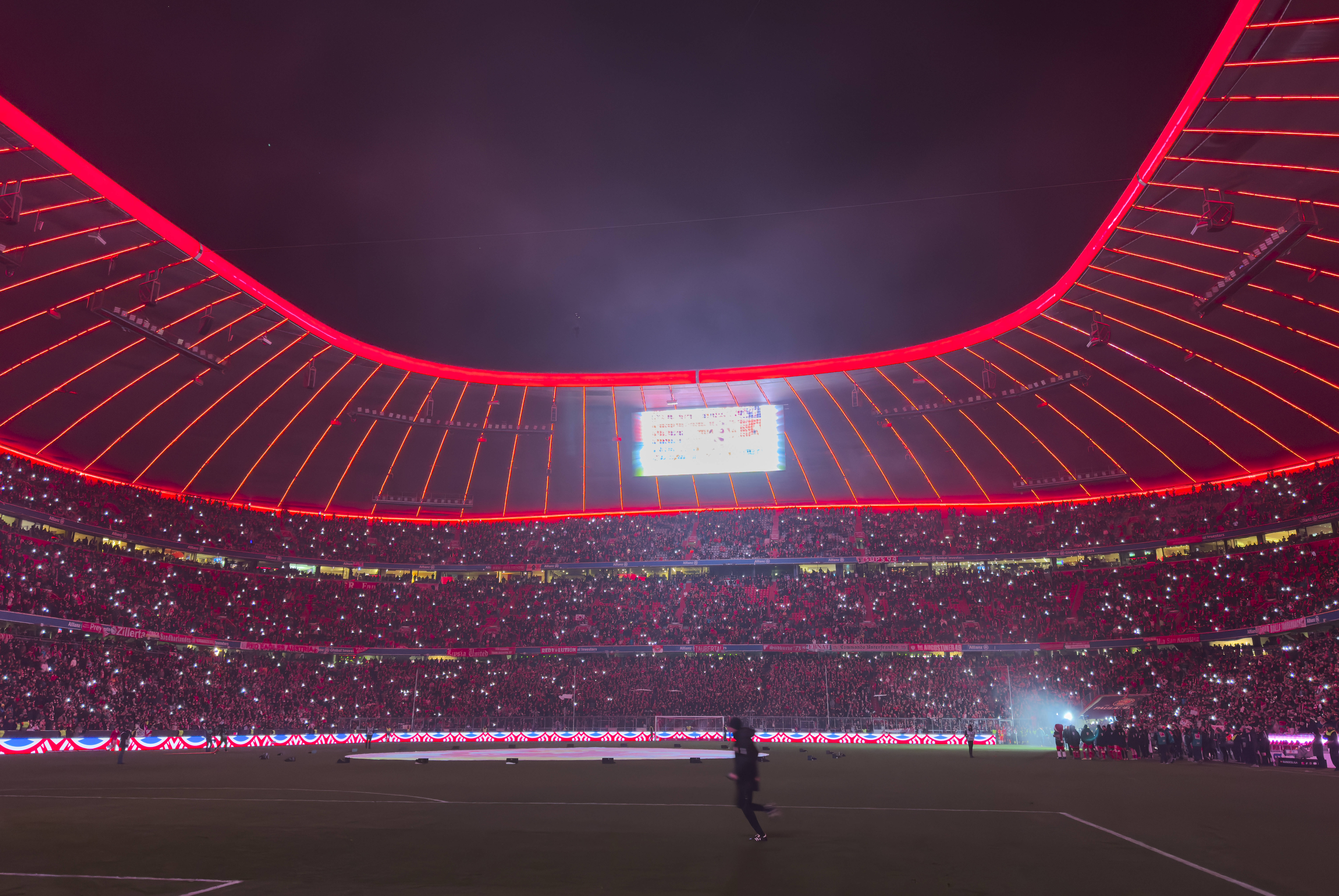 Image of the Allianz Arena during a match