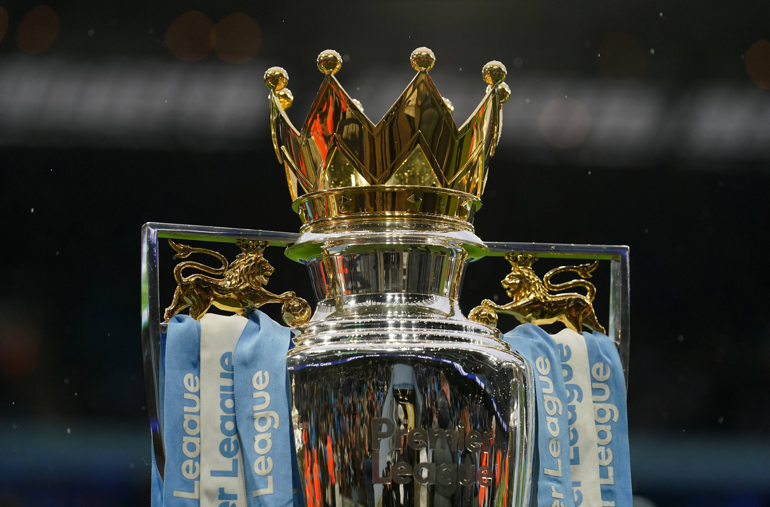 Image of the Premier League trophy