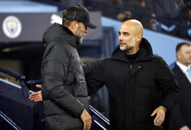 Liverpool vs Manchester City: Pep Guardiola and Jurgen Klopp face off on Sunday