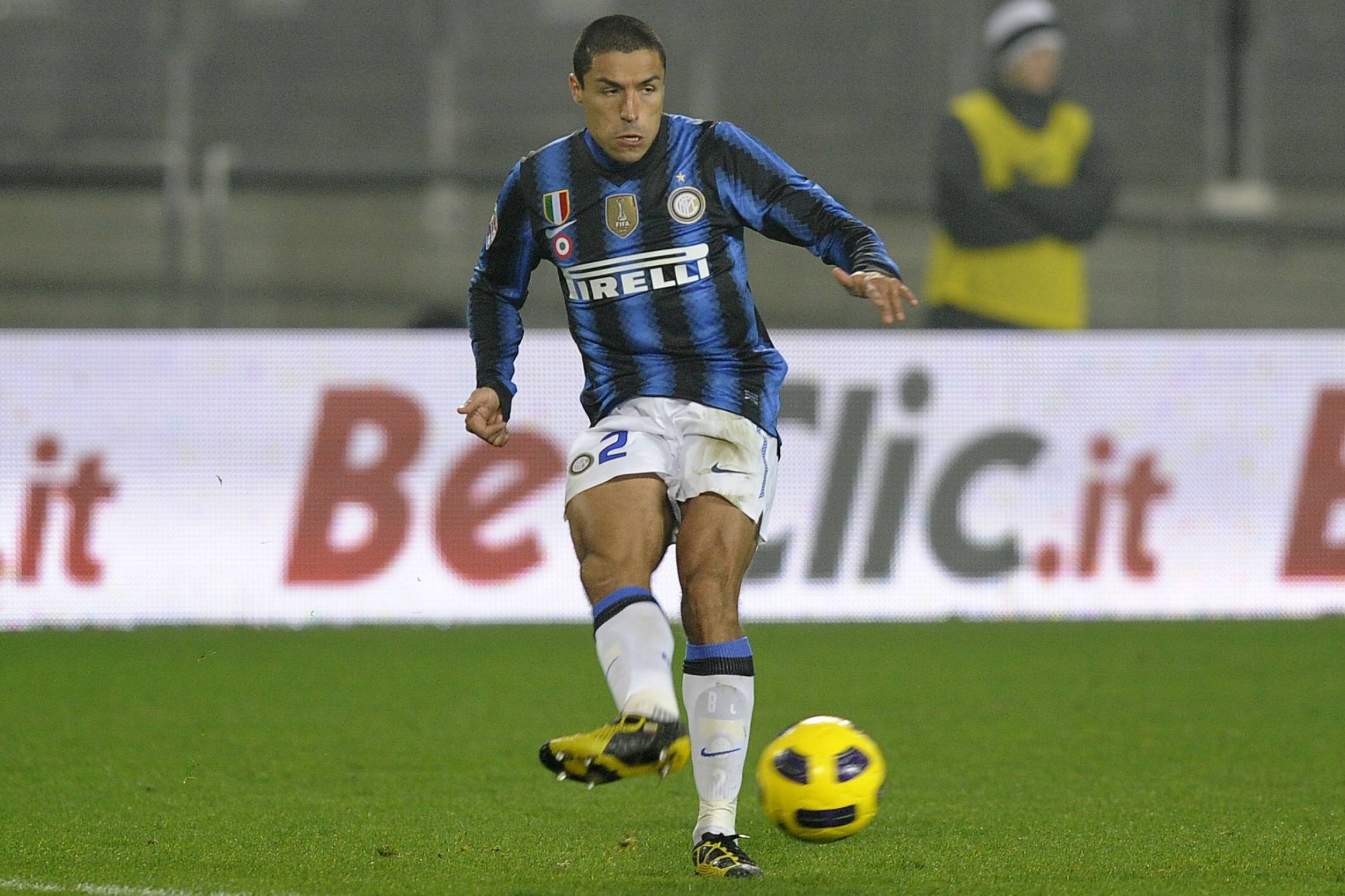 Colombia's Ivan Cordoba during his tenure with Serie A club Inter Milan