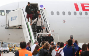 Spanish national team arrives ahead of Euro 2024