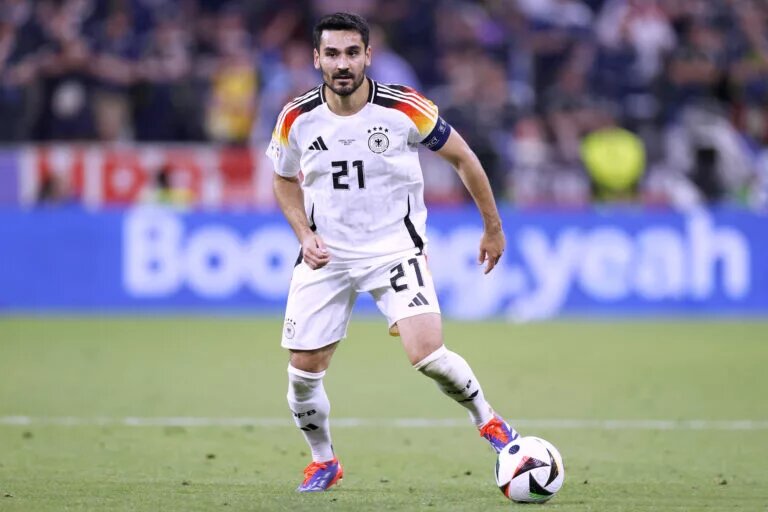 Ilkay Gundogan in Germany's Euro 2024 opener against Scotland